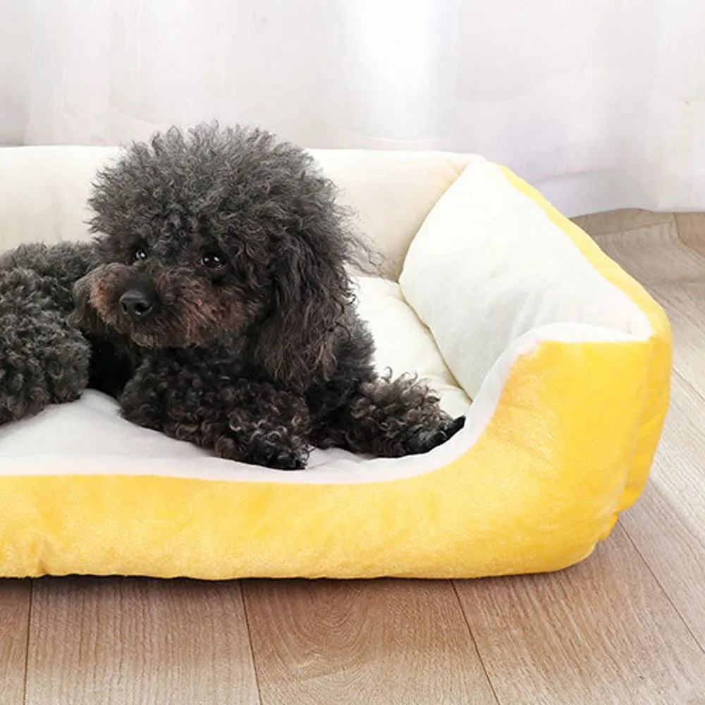 PAWS ASIA Amazon Cheap Best Sale Washable Travel Luxury Eco Friendly Plush Big Calming Beds For Dogs