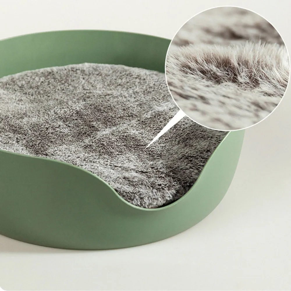 PAWS ASIA Wholesale Custom New 2 In 1 Warm Round Easy Clean Cat Scratcher Bed