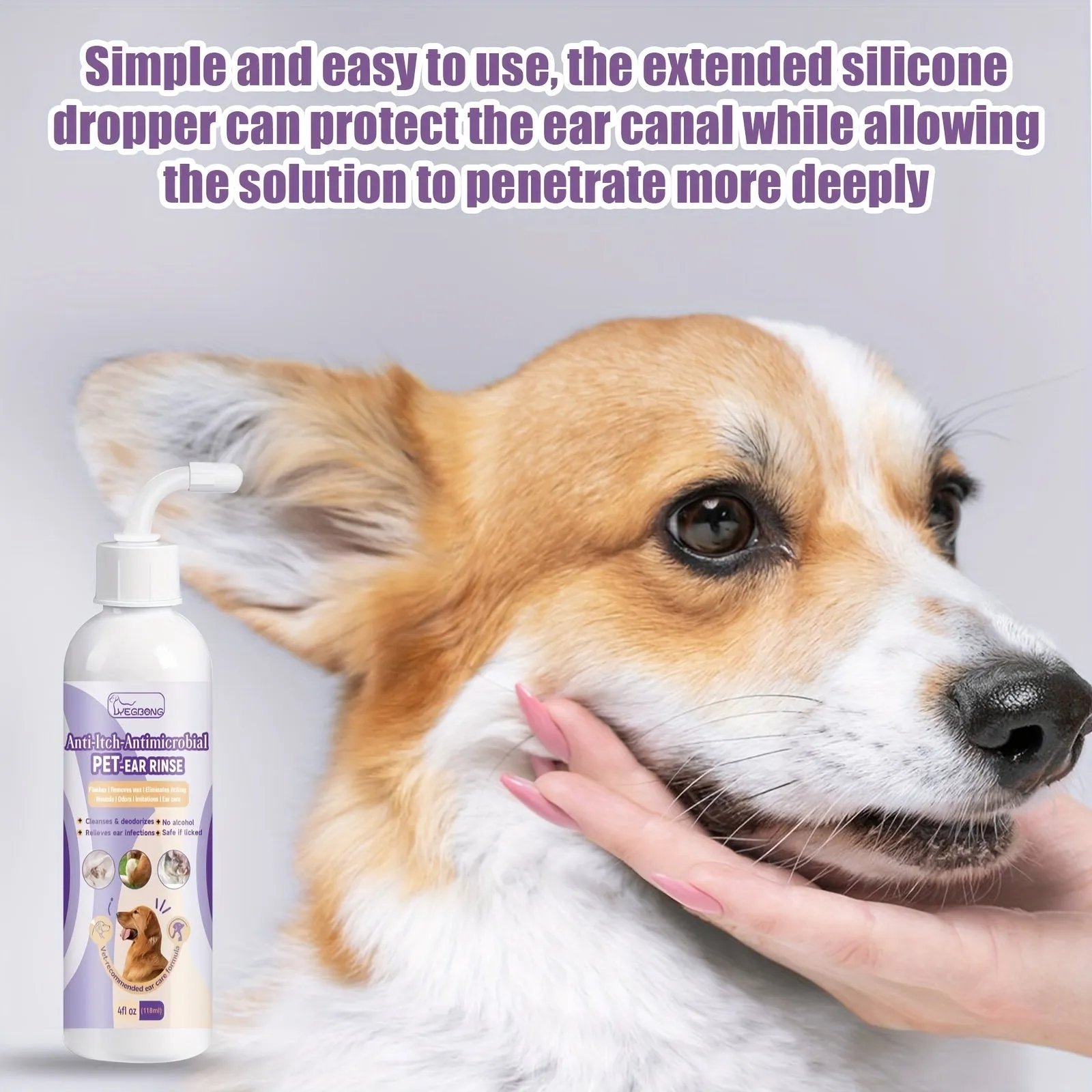 Pet Ear Wash Drops Effective Treatment for Ear Infections