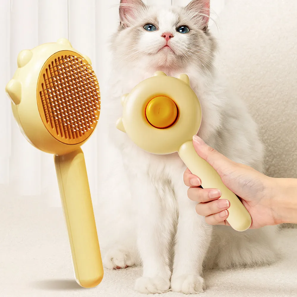 Pet Grooming Comb - Prevents Hairballs, Reduces Knotting, and Promotes Healthy Skin