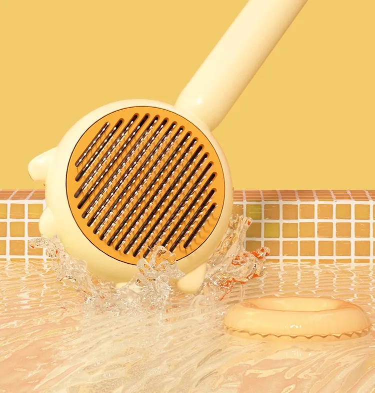 Pet Grooming Comb - Prevents Hairballs, Reduces Knotting, and Promotes Healthy Skin