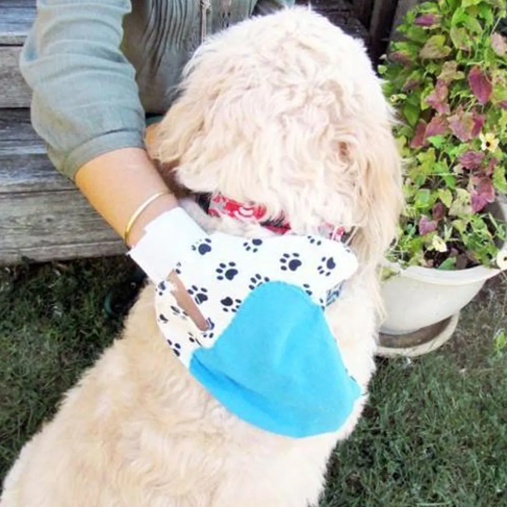 Pet Grooming Glove Brush for Dogs - Effortless Grooming & Shedding Control