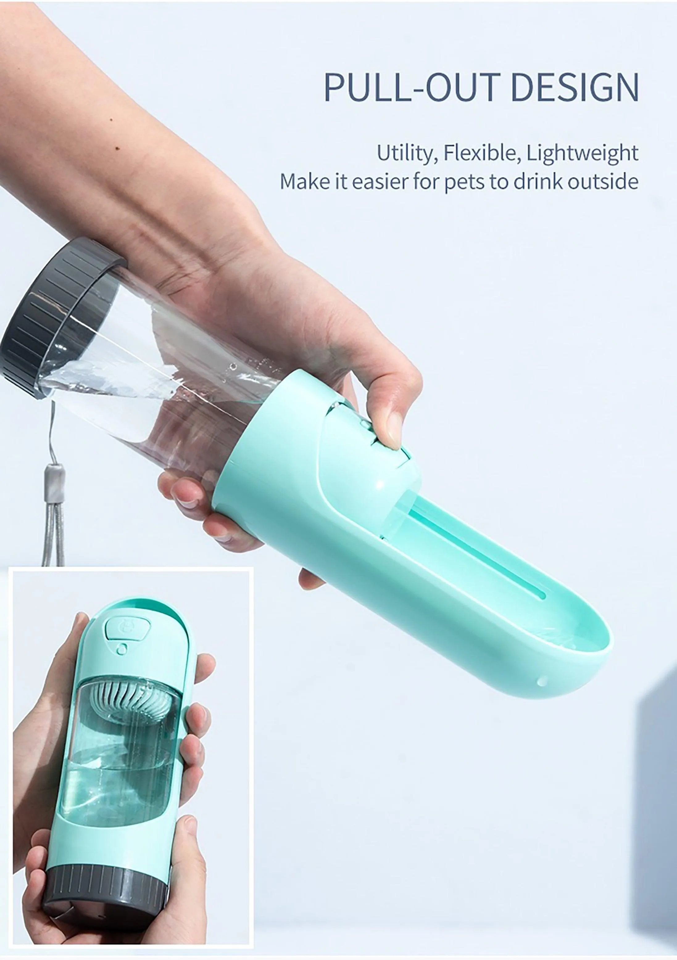 Portable Water Bottle for Pets