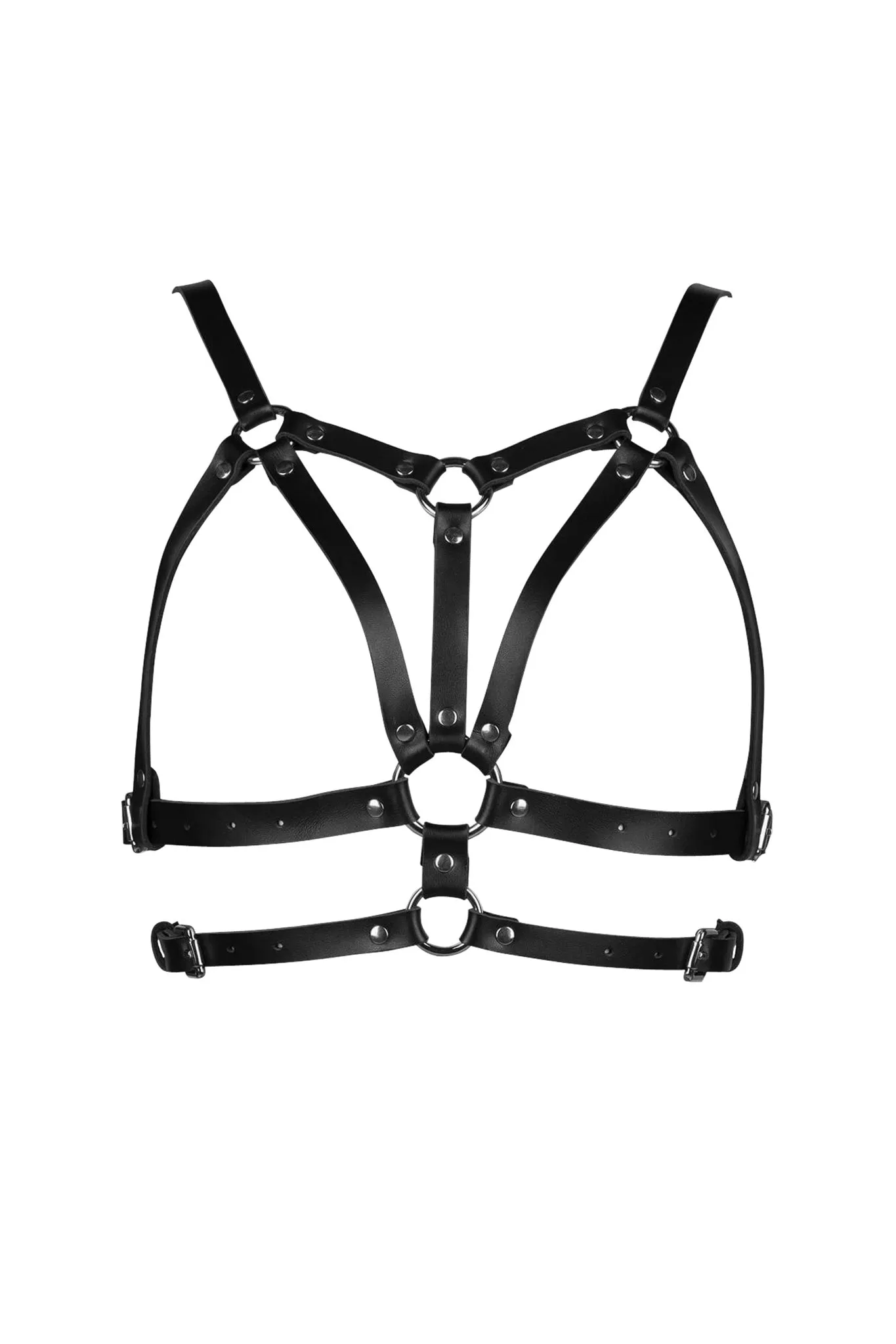 Powerless Rose Gold Harness Bra