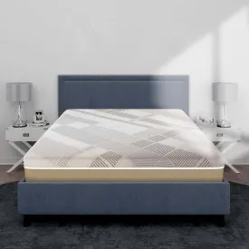 Restoria 7-Zone Orthopedic Mattress with Open Cell Memory Foam | King Size (75x72x8 inches) | Bamboo Zipper, Reversible, Dual-Sided Medium Soft Mattress | 10-Year Warranty