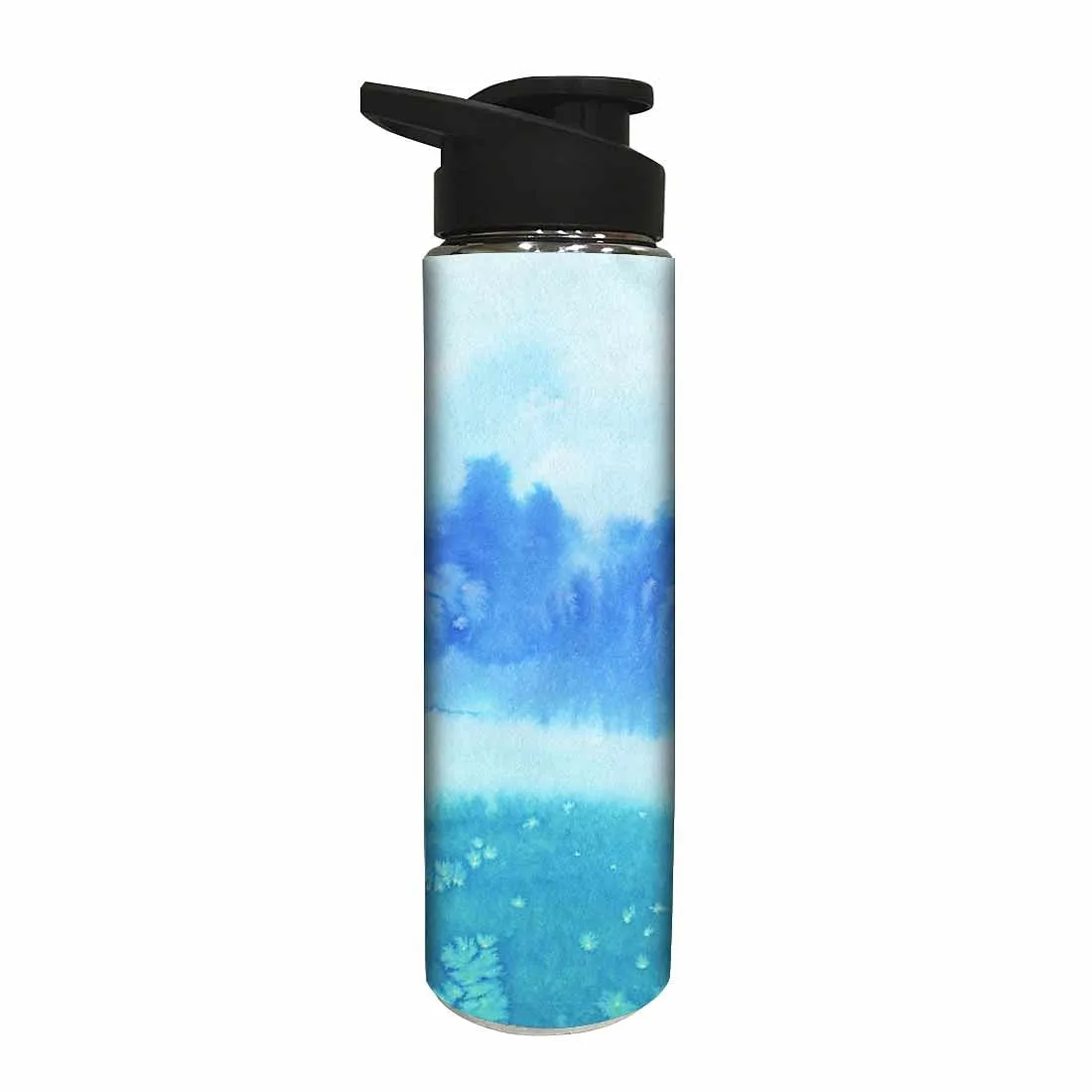 Return Gifts for Birthday Party -  Arctic Space Sky Blue Watercolor