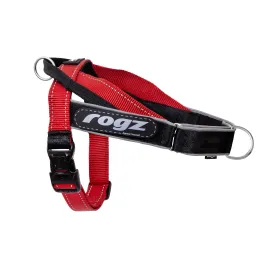 Rogz Utility LetzGo Personalised Harness Red Med/Lge=^._.^=