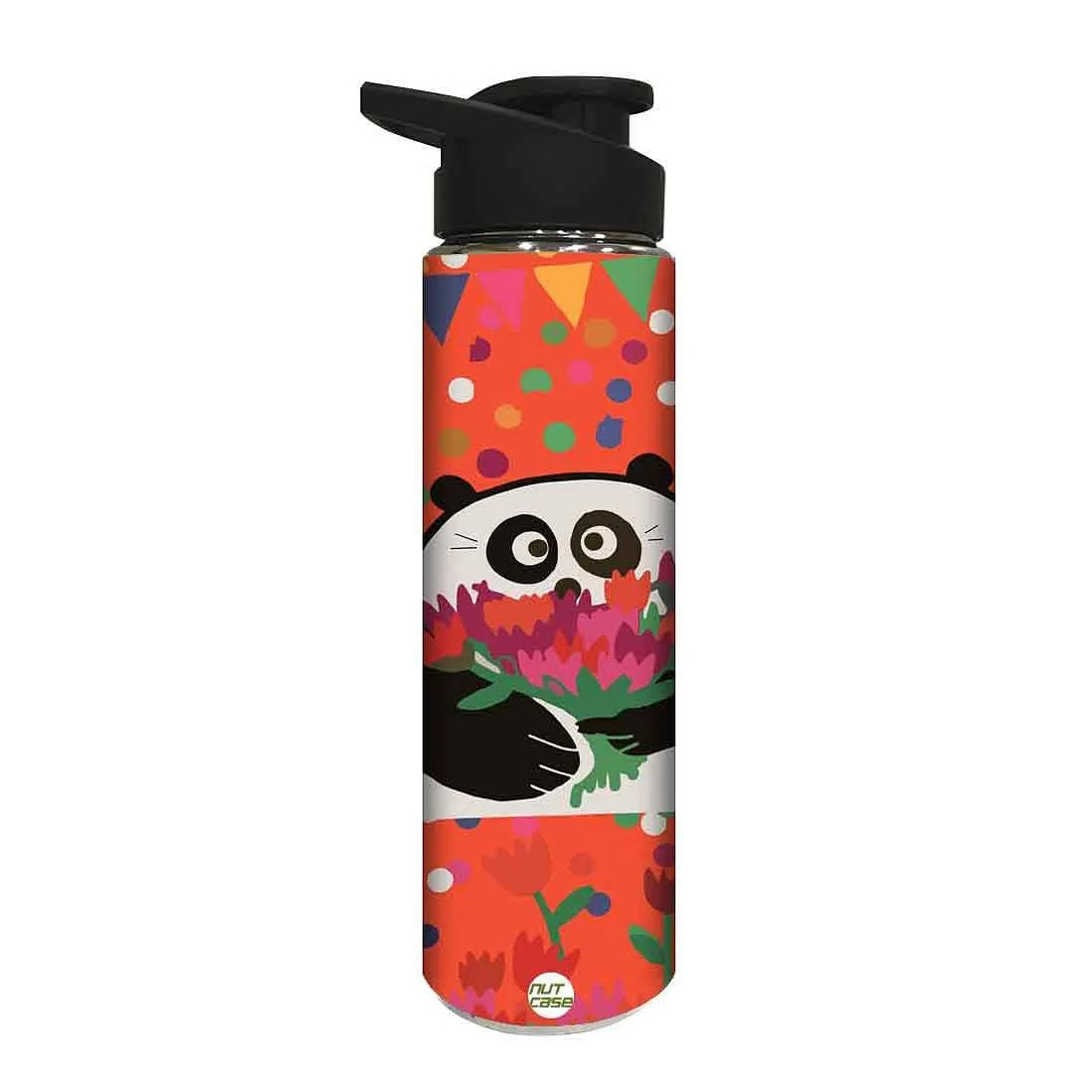 Sipper Stainless Water Bottle for Boy - Cute Panda