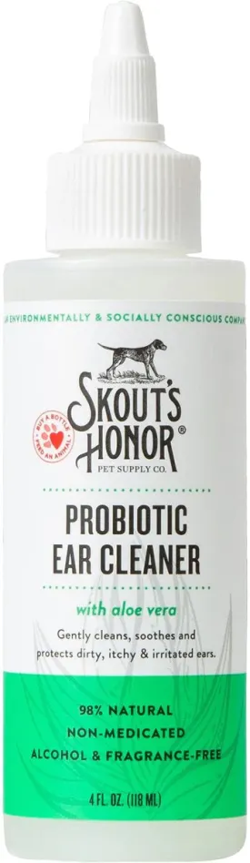 Skout's Honor Probiotic Cat Ear Cleaner