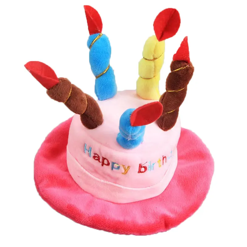 Squeaky Dog Toy - Birthday Cake