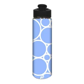 Steel Birthday Return Gifts Small Water Bottle -  White Circle