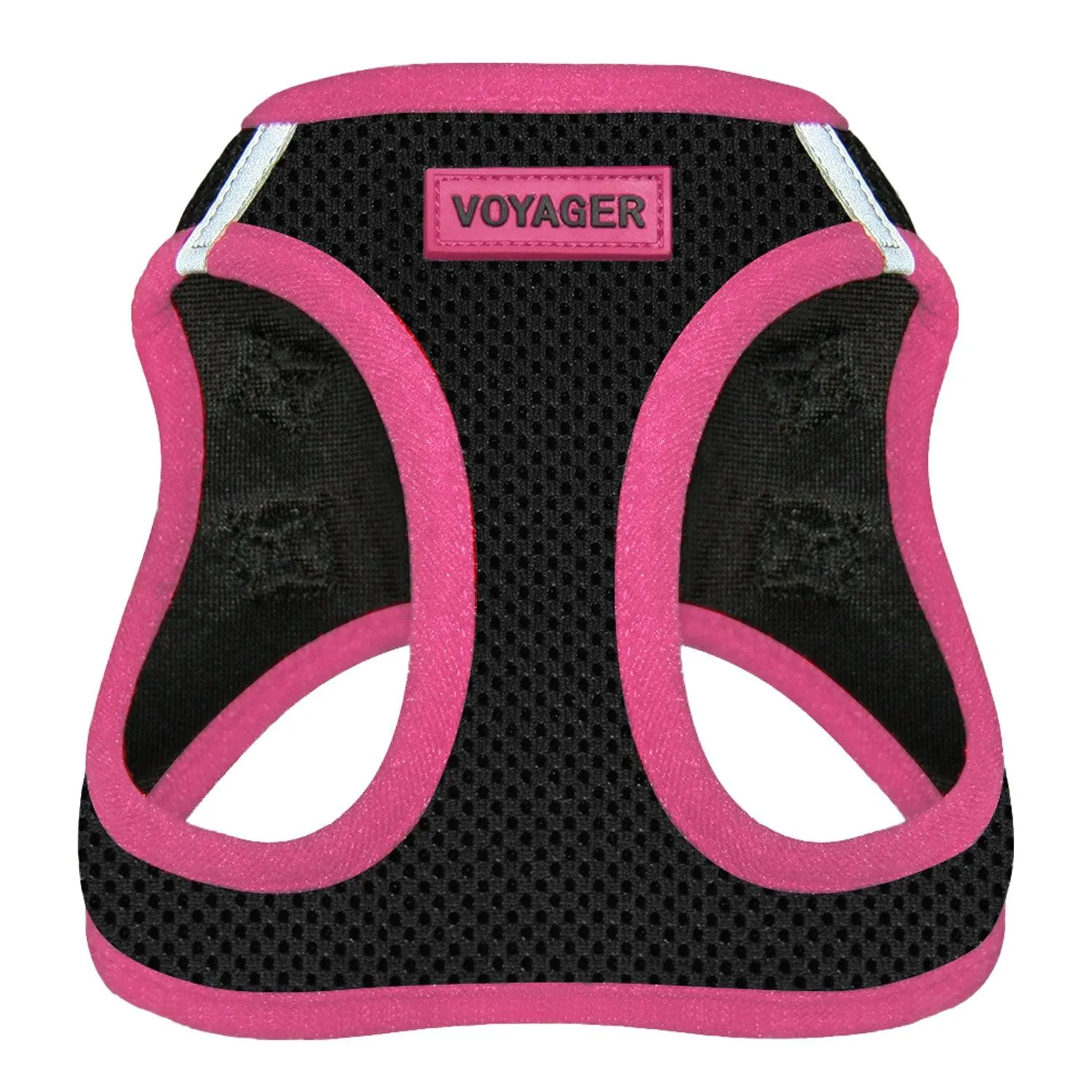 Step-In Air Pet Harness Black with Color Trim