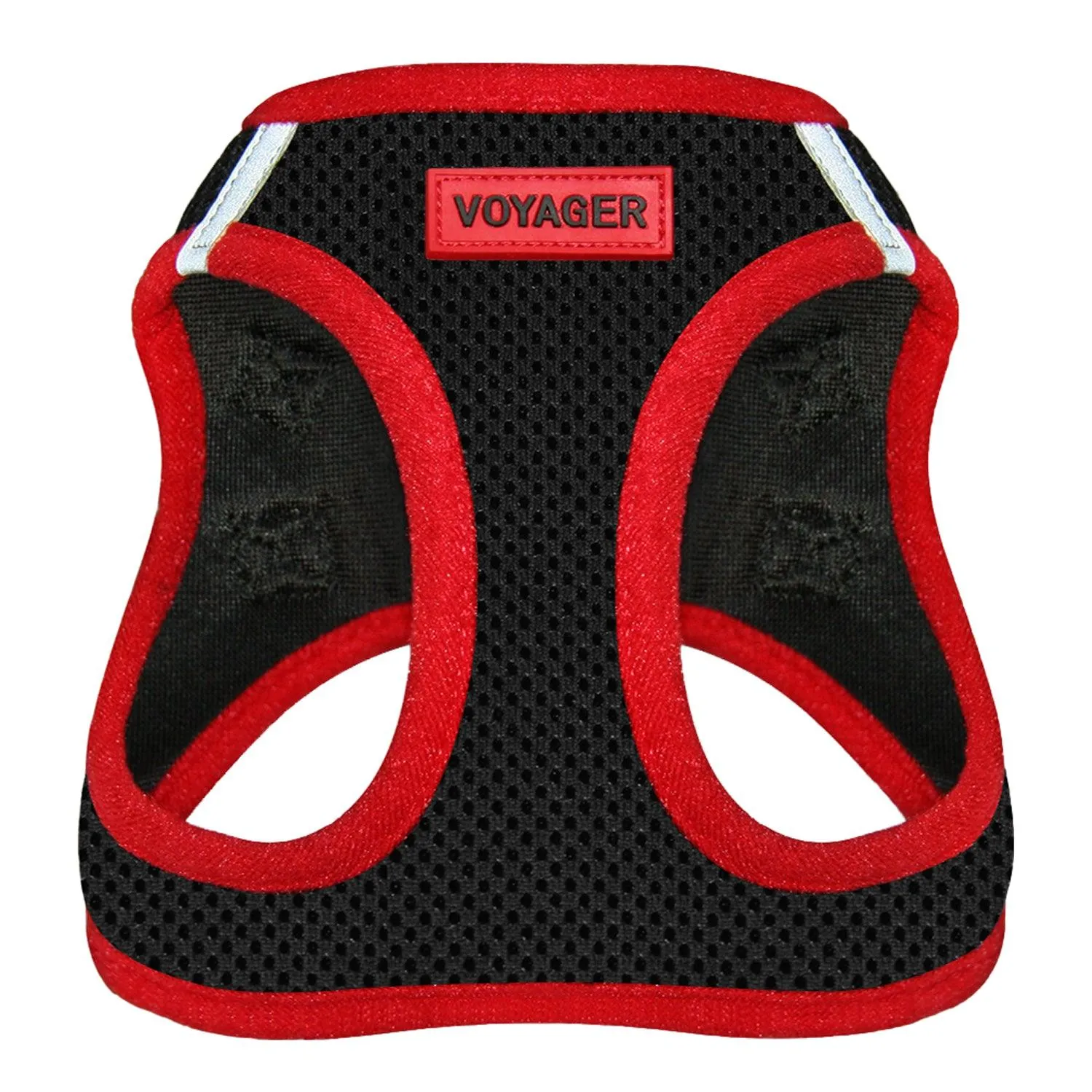 Step-In Air Pet Harness Black with Color Trim