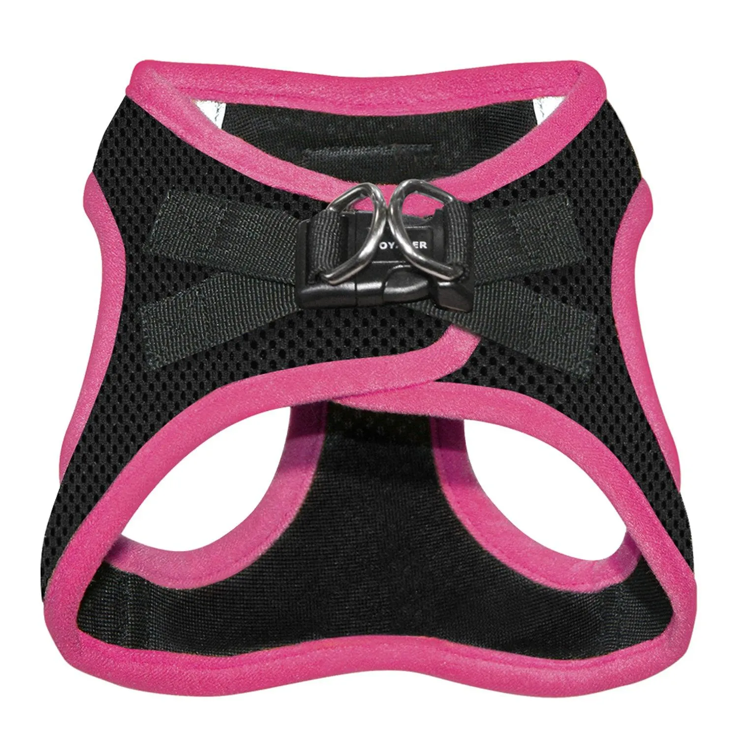 Step-In Air Pet Harness Black with Color Trim