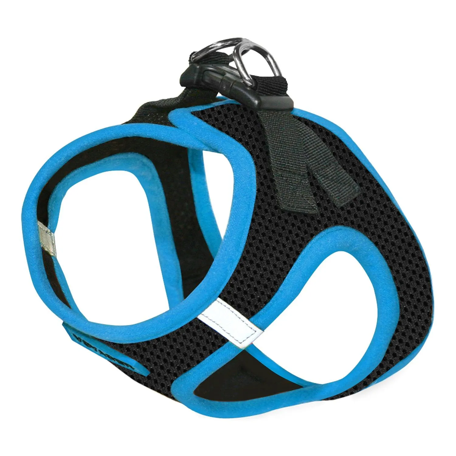 Step-In Air Pet Harness Black with Color Trim