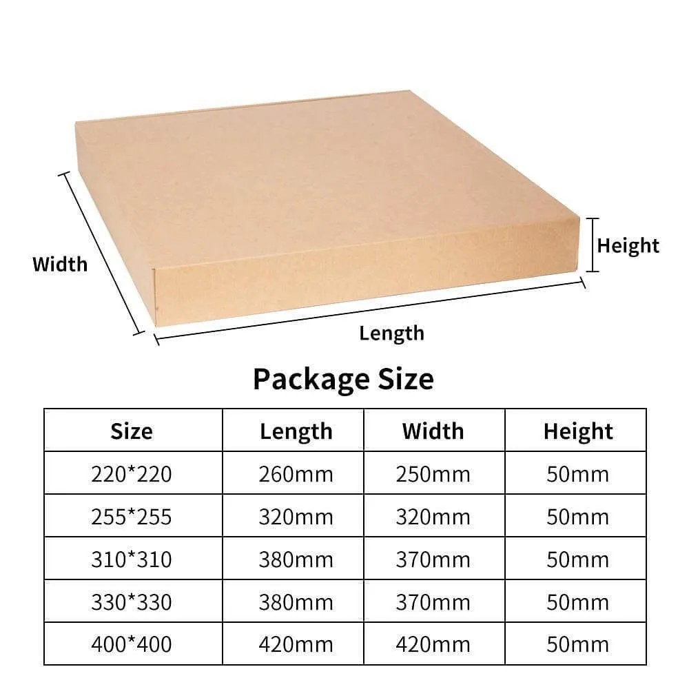 Tronxy Lattice Glass Heated Bed Plate for 3D Printers 5 Sizes