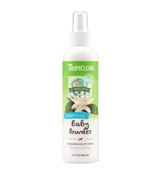 Tropiclean Baby Powder Deodorizing Pet Spray Cologne