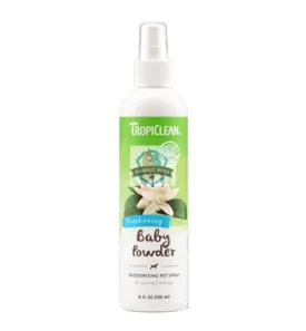 Tropiclean Baby Powder Deodorizing Pet Spray Cologne