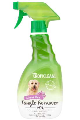 TropiClean Sweet Pea Tangle Remover Spray for Pets