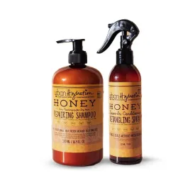 Urban Hydration Honey Health & Repair Shampoo & Detangling Spray 2pc Set