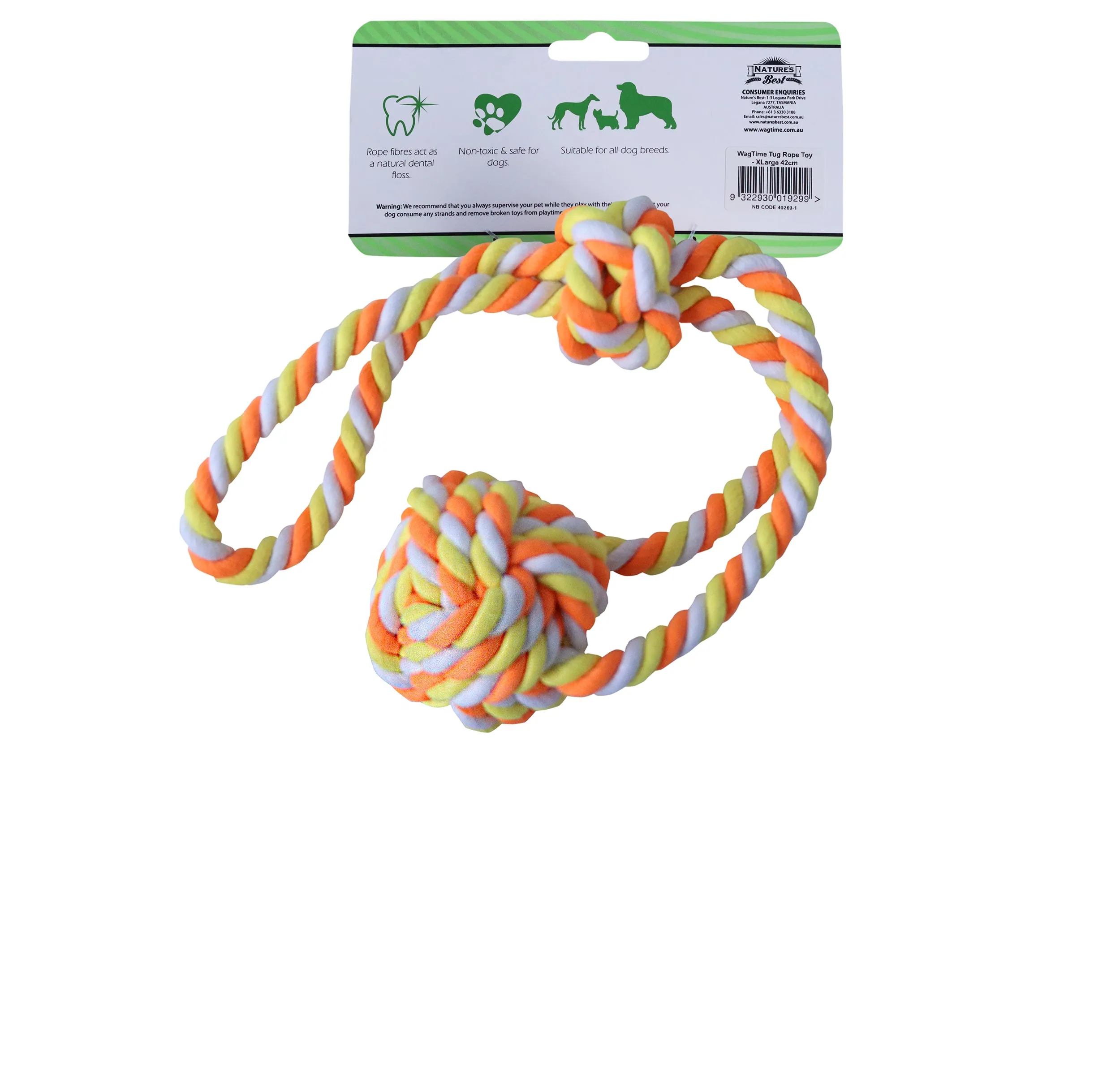 WagTime - Tug Rope Toy (42cm)