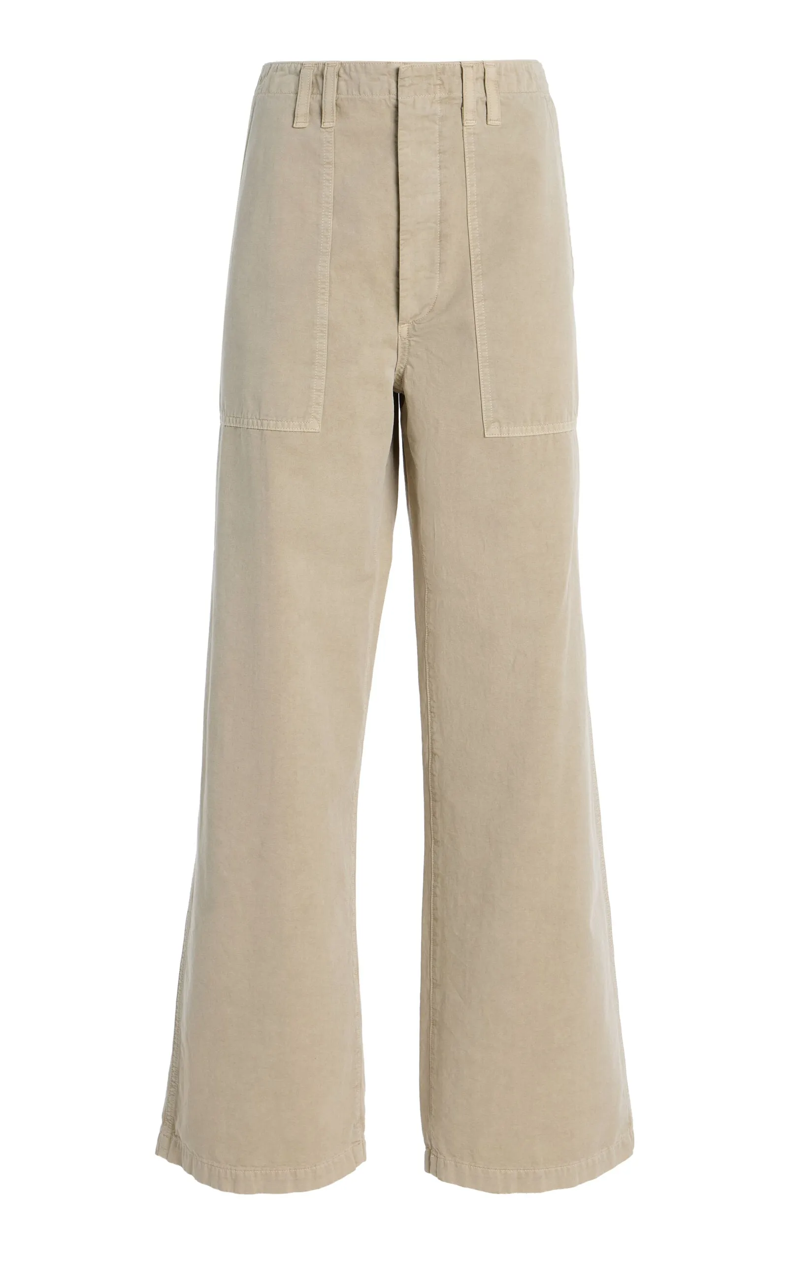 Yuna Twill Utility Pants | Pumice